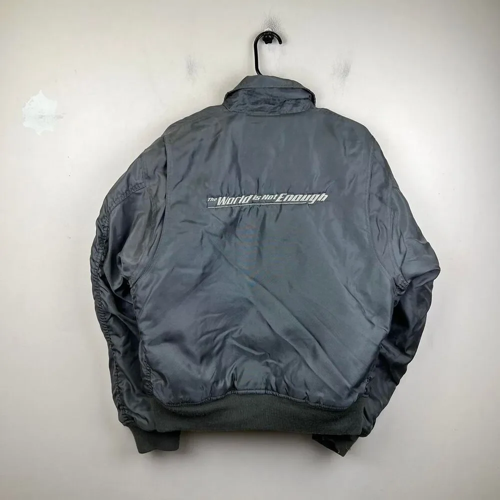 James Bond The World Is Not Enough Cobles Flight CW (MA2) Jacket 1999 Size L